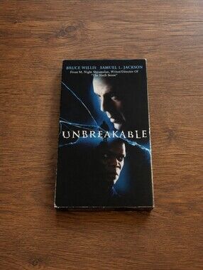 Unbreakable touchstone home videos vhr tape
